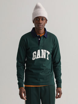 GANT - Men Tartan Green Regular Fit Polo T-Shirt