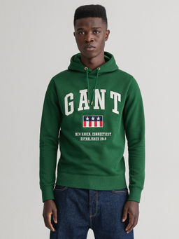GANT - Men Eden Green Regular Fit Sweatshirt