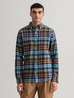 GANT - Men Adriatic Blue Regular Fit Shirt