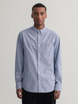GANT - Men College Blue Regular Fit Shirt