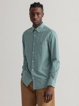 GANT - Men Ivy Green Regular Fit Shirt
