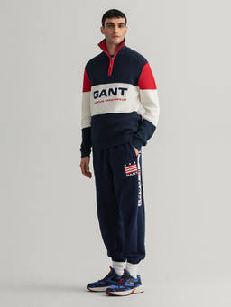 GANT - Men Marine Bule Regular Fit Sweatshirt