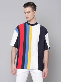 GANT - Men Blue Regular Fit Round Neck T-Shirt