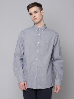 GANT - Men Blue Regular Fit Shirt