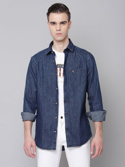 GANT - Men Blue Regular Fit Shirt