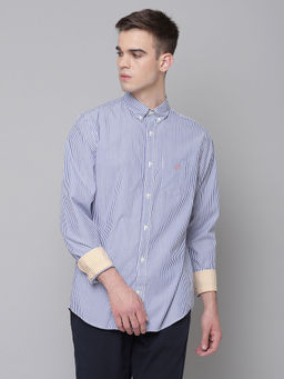 GANT - Men Blue Regular Fit Shirt