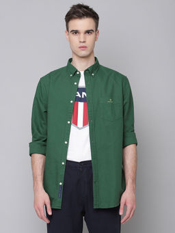 GANT - Men Eden Green Regular Fit Shirt