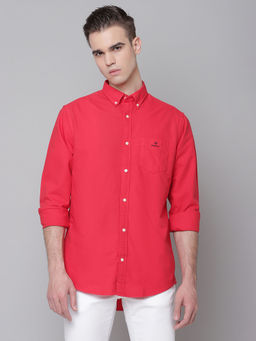 GANT - Men Equestrian Red Regular Fit Shirt