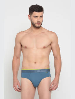 Van Heusen Innerwear - Men Swift Dry & Elasticized Waistband Briefs - Blue