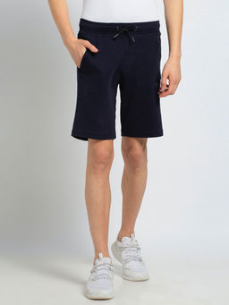 Van Heusen Innerwear - Men Athleisure Smart Tech Knit Shorts - Navy