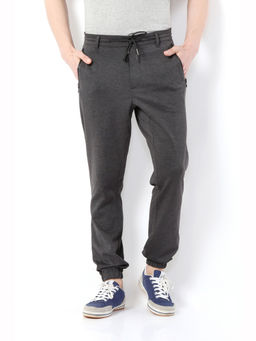 Van Heusen Innerwear - Van Heusen Men Athleisure Zipper Pocket & Super Stretch Joggers - Grey