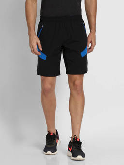 Van Heusen Innerwear - Men Swift Dry & Mesh Panel Shorts - Black
