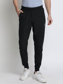 Van Heusen Innerwear - Van Heusen Men Athleisure Antiviral & Zipper Pocket Track Pants - Grey