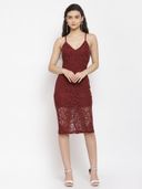 Burgundy color option, Currently selected