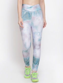 IKI CHIC - Tie Dye High Waist Yoga Leggings