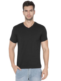 Jockey - Black V-Neck T-Shirt