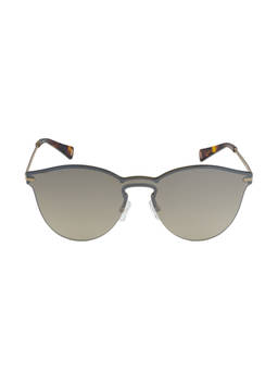 IMAGE - Gold S633 C2 Clubmaster Frame Style Sunglasses_IMS633C2SG