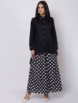 Biba - Black Solid Tunic