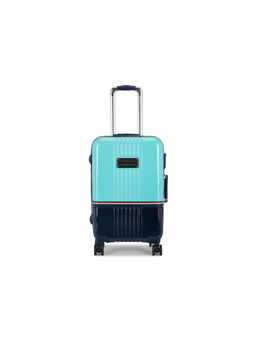 Tommy Hilfiger - Twins Plus Hard Luggage Abs Pc Film Turn Blue And Navy Blue (S)