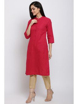 Biba - Pink Stripes Kurta