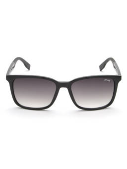 IRUS - Square Black Unisex Sunglass -IRS1042 C1