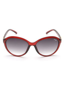 IRUS - Oval Burgundy Women Sunglass -IRS1045 C3