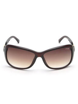 IRUS - Rectangular Brown Women Sunglass -IRS1046 C2
