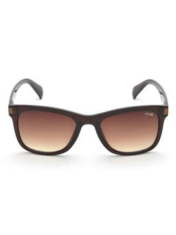 IRUS - Square Brown Unisex Sunglass -IRSO105 C2