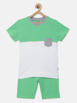 mackly - Boys Green Printed Pyjama (set Of 2) ( 2-3 Years )