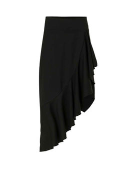 IS.U - Black Ruffle Skirt