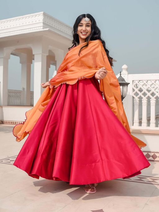 hot pink dress india is hot pink my colour?  . . . . [indian outfits, festive season, sharara, hot  pink] . . . . #diwali #bhaidooj #hot #pink #traditional #ethnic #indian  #trendy #sharara
