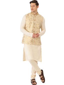 Manyavar - Men's Pista Nehru Jacket