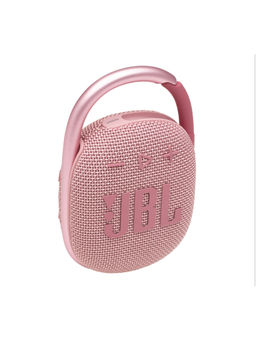 JBL - Clip 4 by Harman Bluetooth Speaker, Waterproof and 10 Hours of Playtime (Without Mic, Pink)