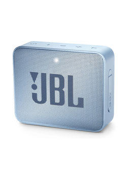 JBL - Go 2 Portable Waterproof Bluetooth Speaker with mic (Cyan)