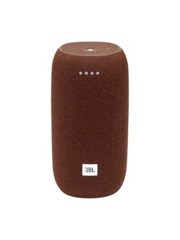 JBL - Link Portable 360 Degree Wi-Fi & Bluetooth Wireless Streaming Speaker, IPX7 Waterproof - Brown