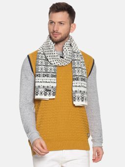 513 - Men Jacquard Muffler