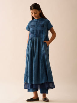 JAYATI GOENKA - Blue Solid Kurta
