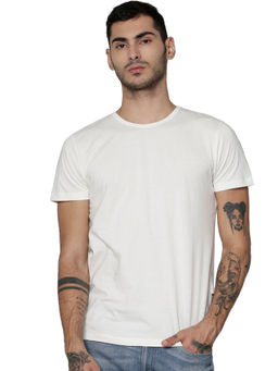 Jack & Jones - White V-Neck T-Shirt