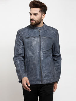 Teakwood - Blue Solid Jacket