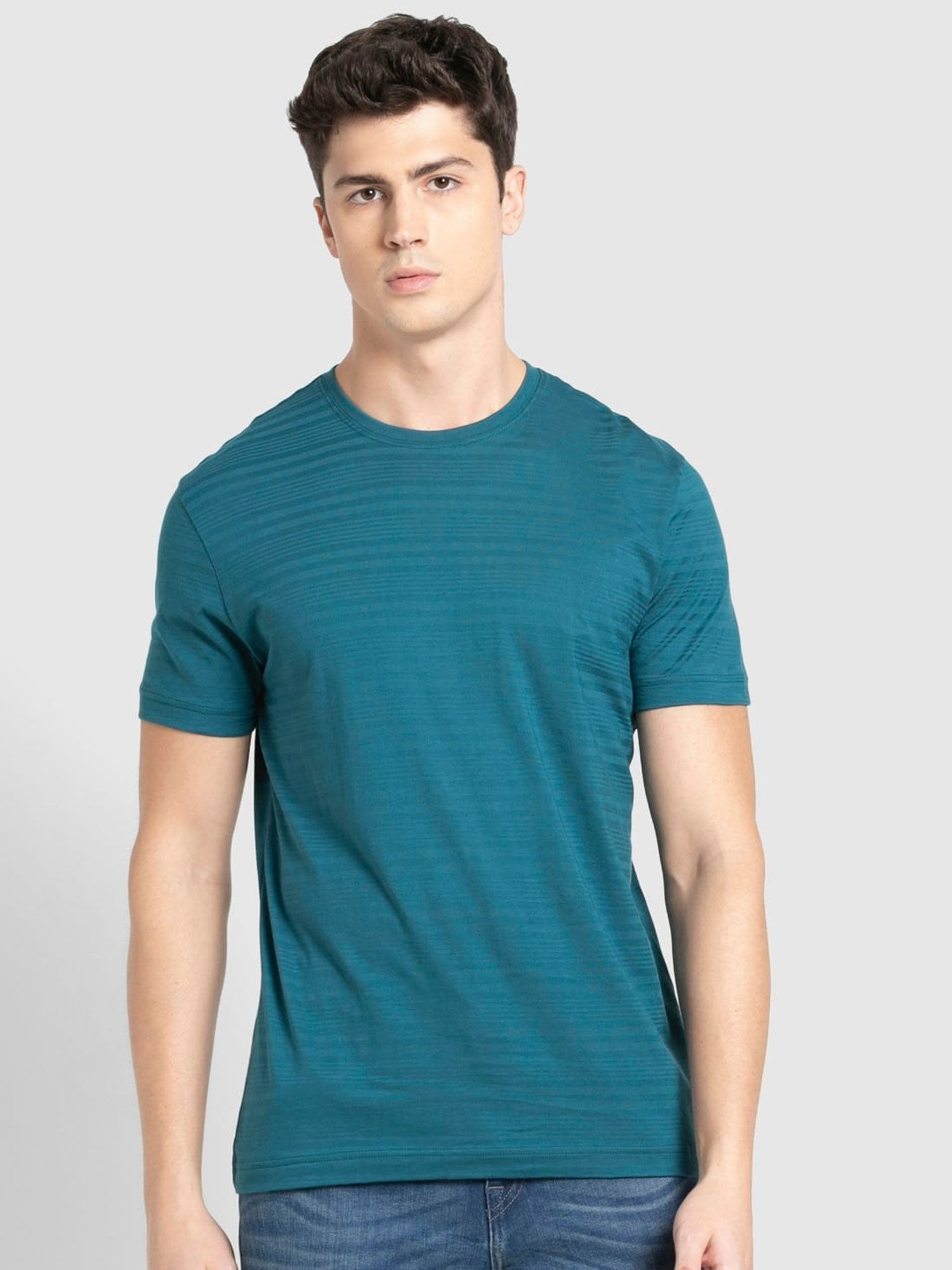 Buy Jockey Blue Coral T-shirt Online 