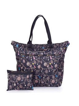 LeSportsac - EVERGIRL Black Color Soft Medium Size Tote Bag - 7891.D969