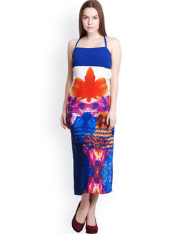 BELLE FILLE - Printed Multi Casual Dress