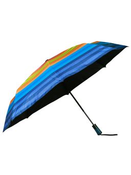 John's Umbrella - - 585 3 Fold FRP Stripes Print-3