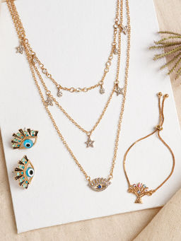 Joker and Witch - Malocchio Jewelry Set of 3 for Women