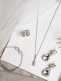 Joker and Witch - Dendritic Jewelry Set of 4 for Women