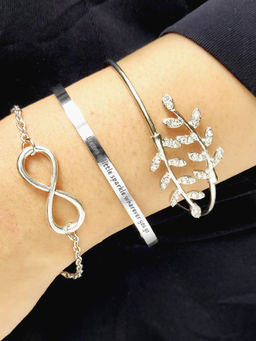 Joker and Witch - Joker & Witch Silver Bella Bracelets (Set of 3)
