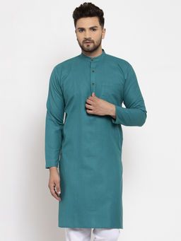 Jompers - Mens Solid Cotton Kurtas