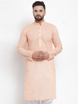Jompers - Mens Cotton Embroiderd Kurtas