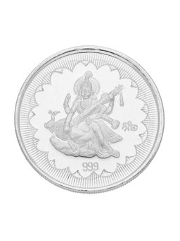 Sri Jagdamba Pearls - Saraswati Silver Coin