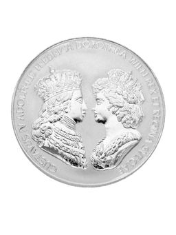 Sri Jagdamba Pearls - Raja Rani Silver Coin